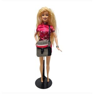 I MESSAGE GIRLS BARBIE DOLL 2004 C6784 Blonde Micro Braids Incomplete